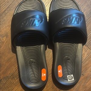 Nike Black Slide Sandals